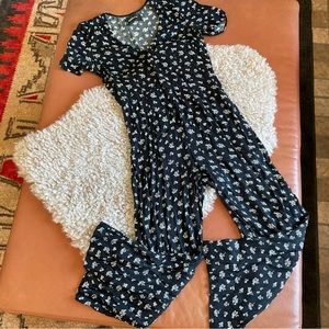 Reformation Floral jumpsuit